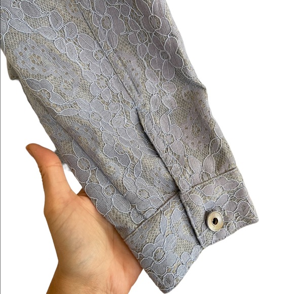 DOLCE CABO Lace Denim Jacket - Picture 13 of 14